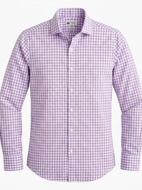 Thomas Mason for J.Crew Ludlow Slim Gingham Shirt Size Small